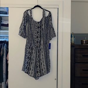 Peasant romper 3/4 “ sleeves